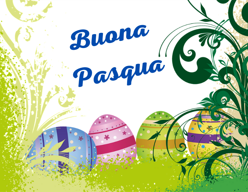 Auguri di Buona Pasqua acrobatici!