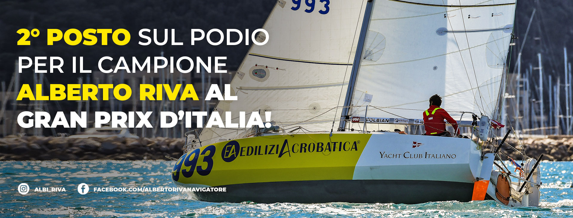 2° POSTO SUL PODIO PER IL CAMPIONE ALBERTO RIVA AL GRAND PRIX D’ITALIA