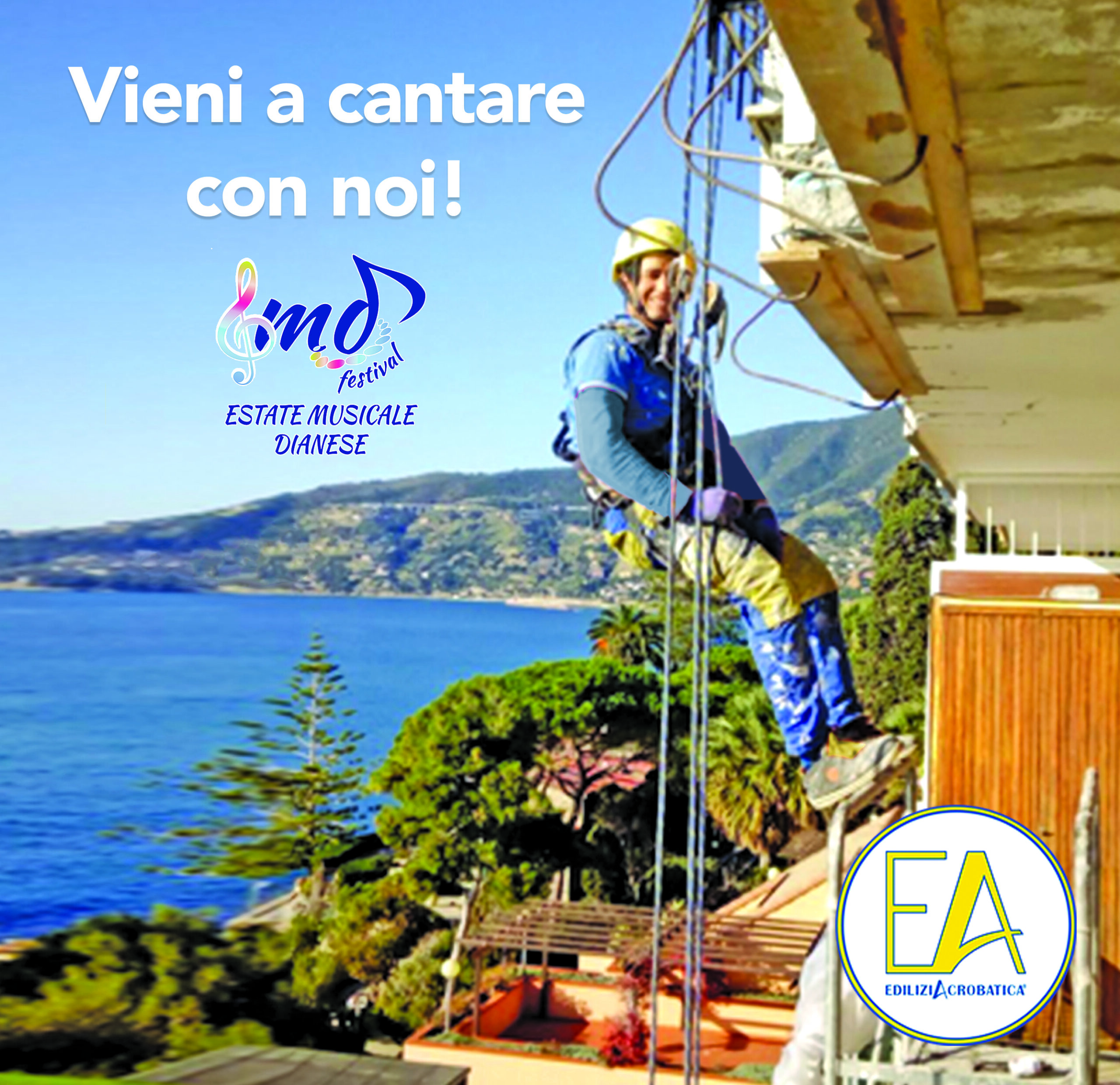 EdiliziAcrobatica sostiene l’Estate Musicale Dianese a Sanremo … e ricerca personale!