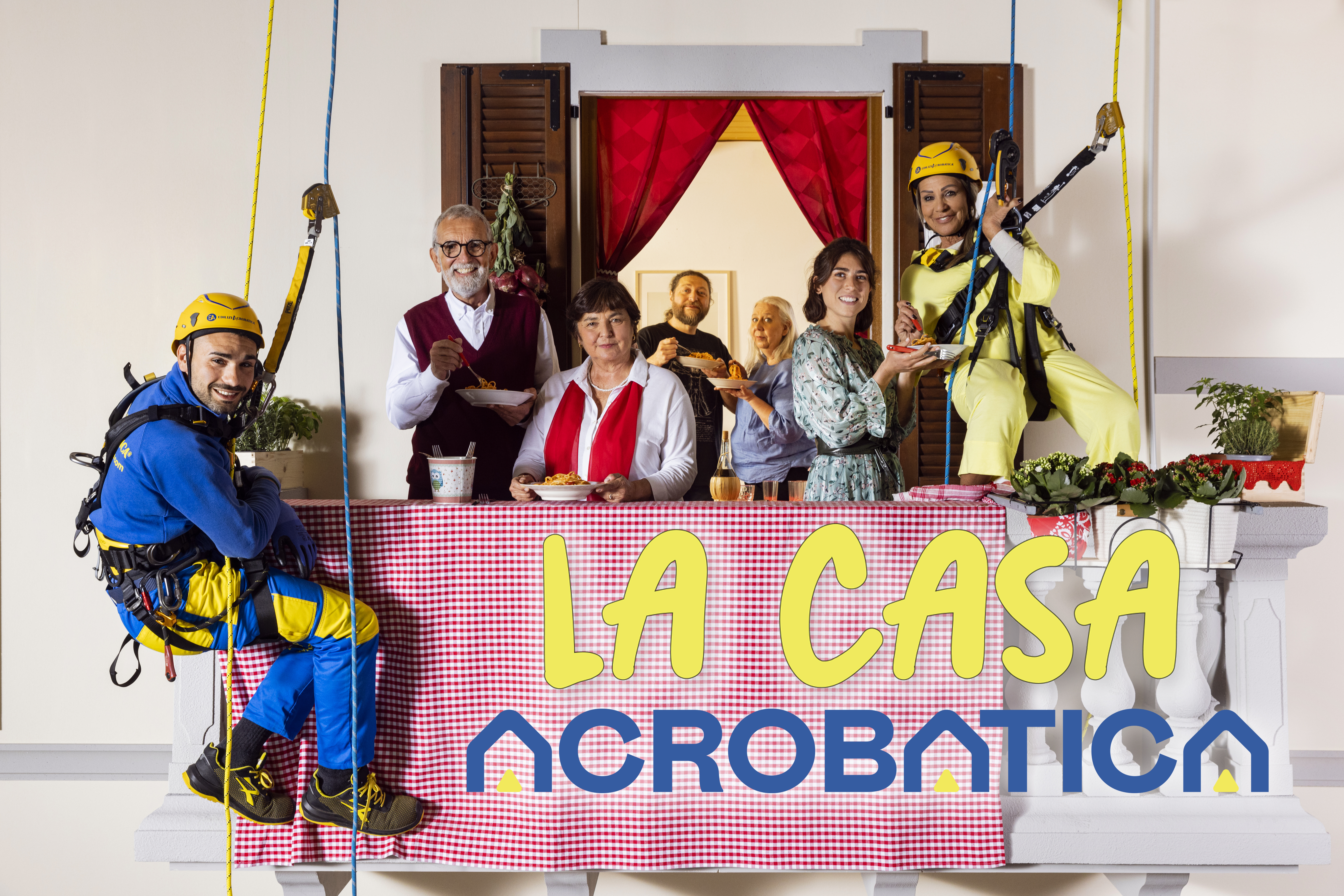 La “Casa Acrobatica”, il nuovo Spot TV di EdiliziAcrobatica
