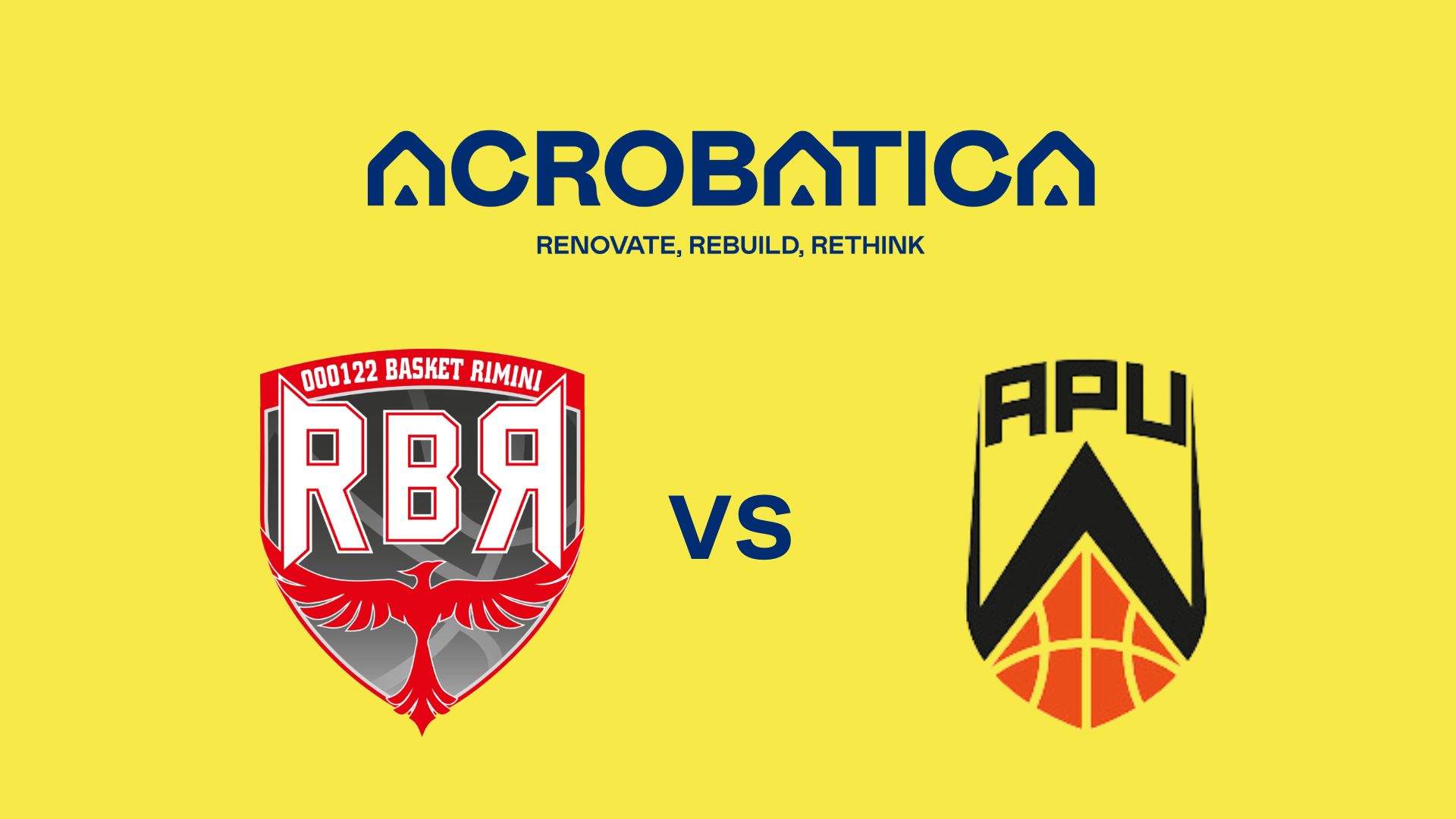 Acrobatica e Rinascita Basket Rimini insieme per il Match Sponsor 2024