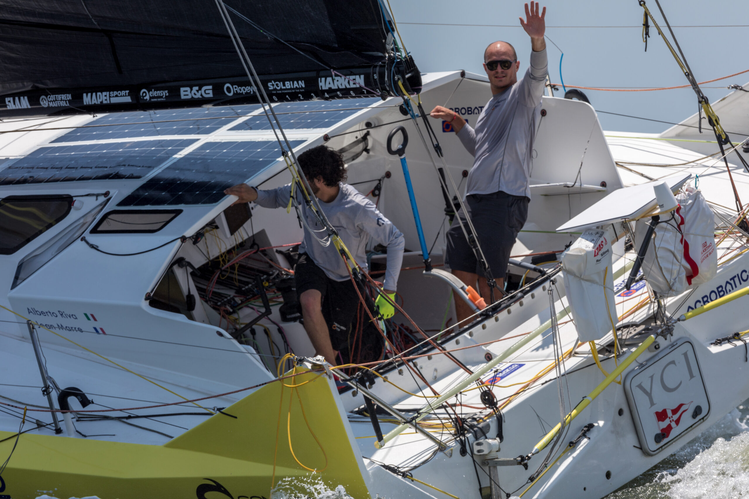 Alberto Riva a bordo di “Acrobatica” vince la prima tappa dell’Atlantic Cup